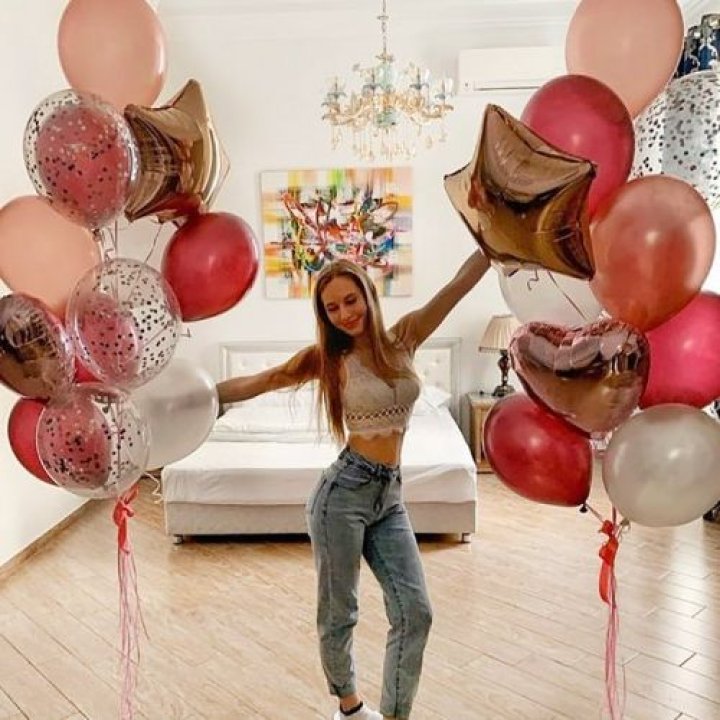 Фонтаны шаров "Селебрити" в Владивостоке