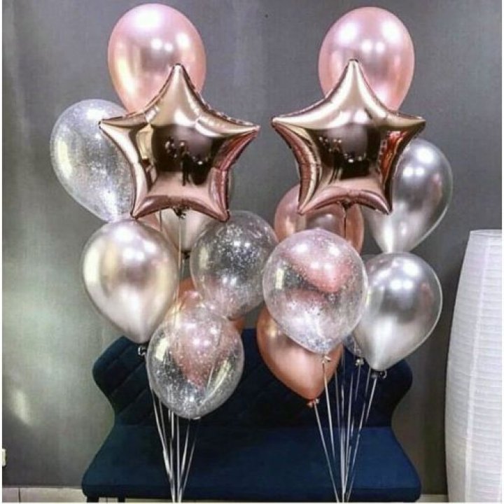 Фонтаны шаров "Дубль старт" в Владивостоке