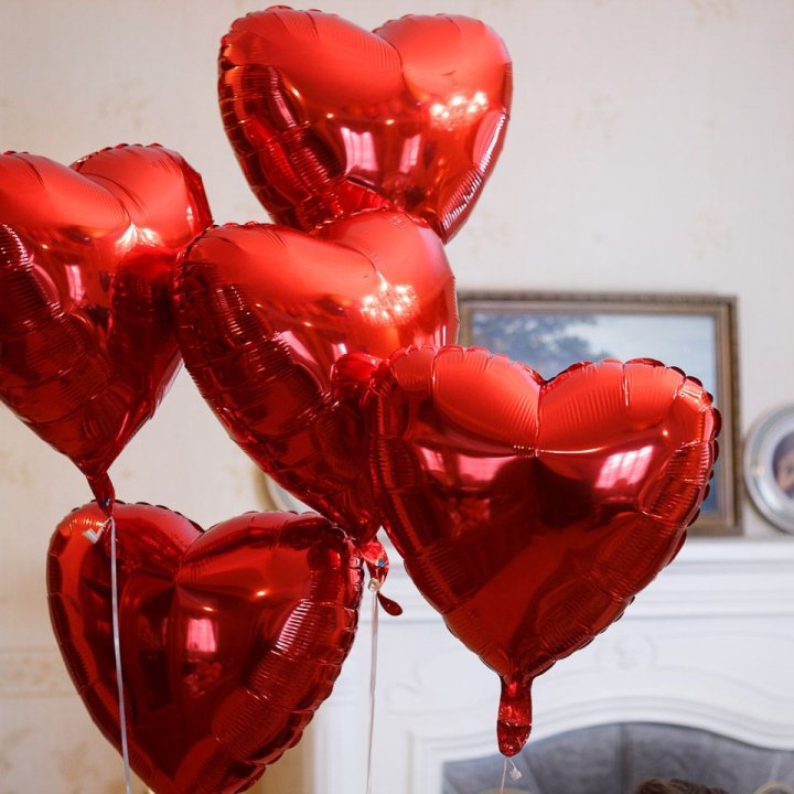 Фольгированный шар "Сердце" в Владивостоке
