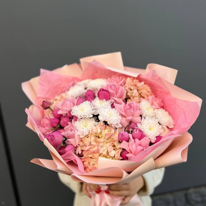 Букет "Нежное послание" в Владивостоке