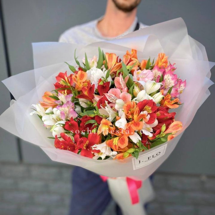 Микс альстромерий №5 в Владивостоке