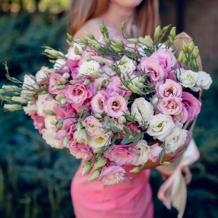 Букет эустом №1  в Владивостоке