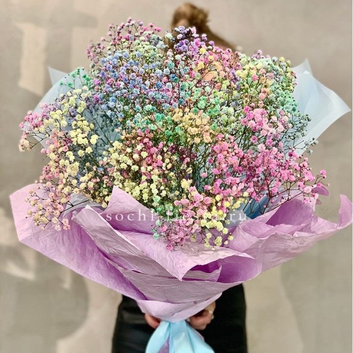 Радужные гипсофилы №2 в Владивостоке