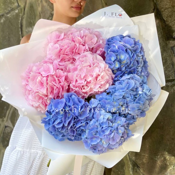 Букет гортензий №1 в Владивостоке