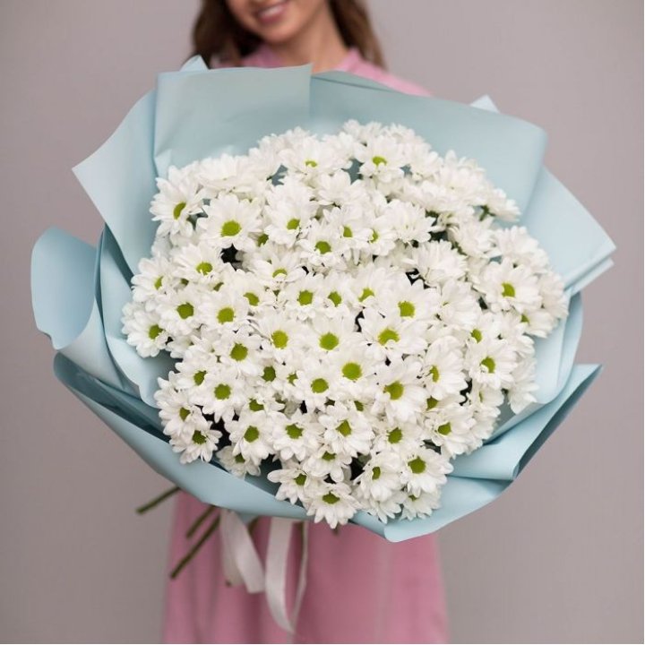  Букет хризантем "Бон-бон" в Владивостоке