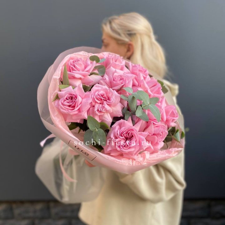 Букет роз "Минифу-2" в Владивостоке