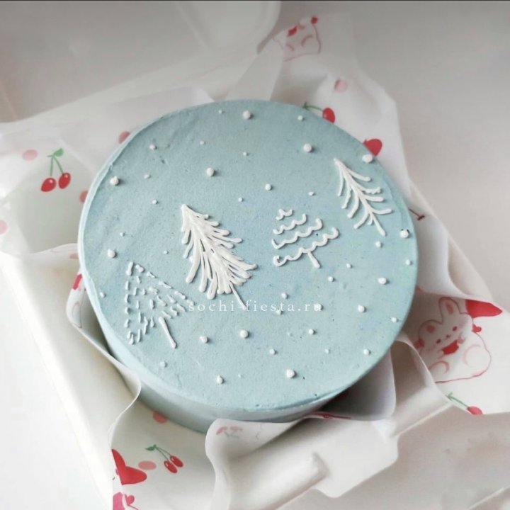 Бенто-торт "Елки" в Владивостоке