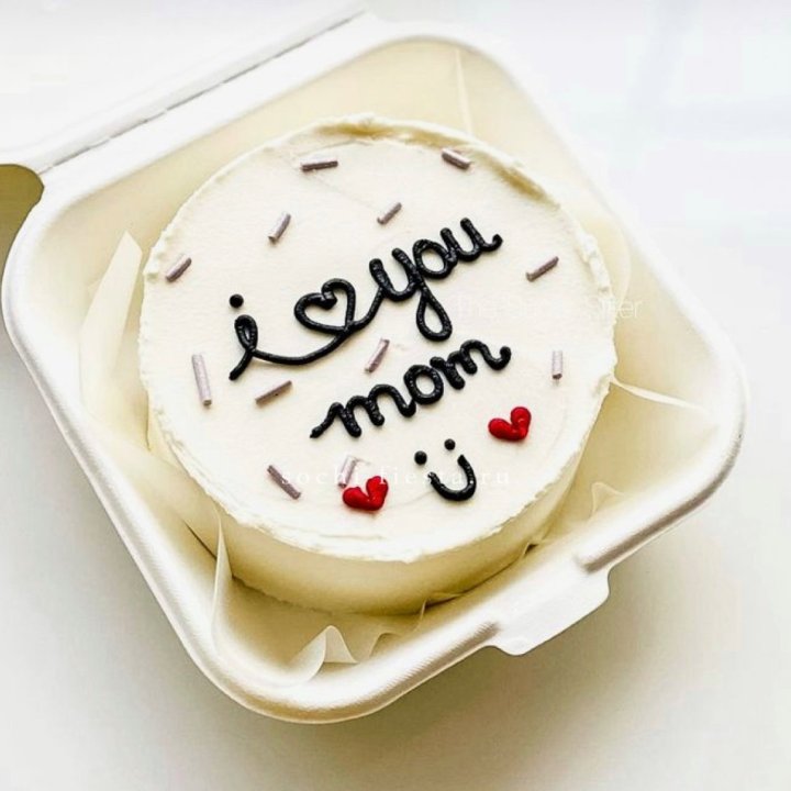 Бенто-торт "Мамочка, я люблю тебя!" в Владивостоке