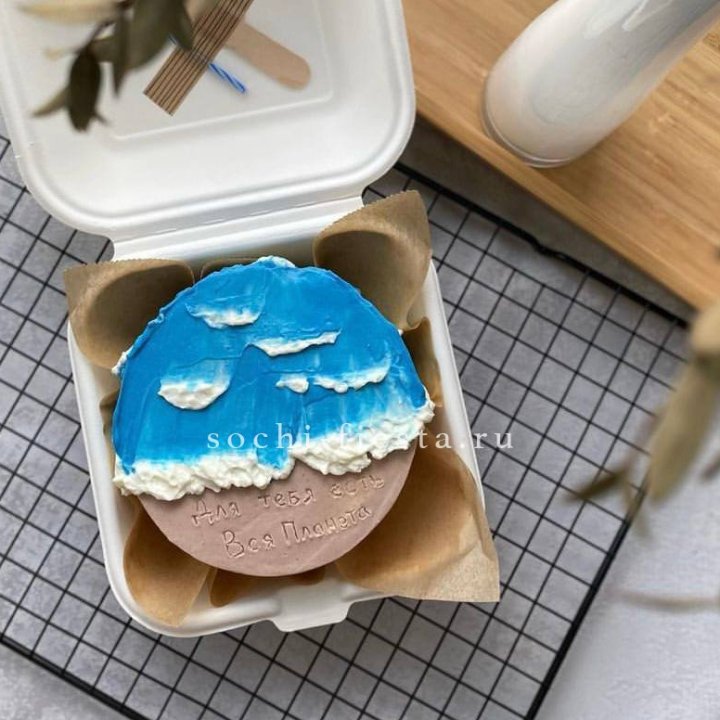 Бенто-торт "Для тебя это небо" в Владивостоке