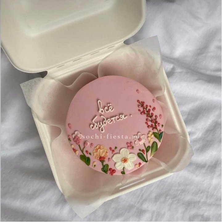 Бенто-торт "Все сбудется"  в Владивостоке