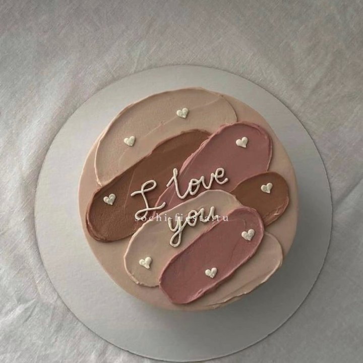 Бенто-торт "Я тебя люблю невероятно"  в Владивостоке