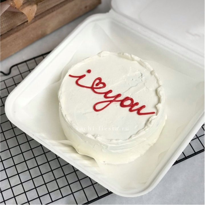 Бенто-торт "Немногословно"  в Владивостоке