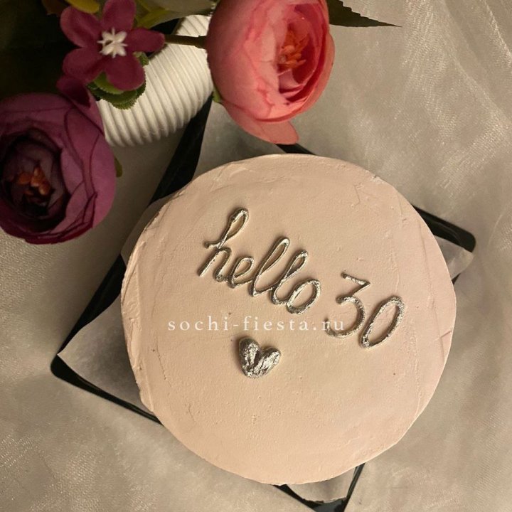 Бенто-торт "Привет" в Владивостоке