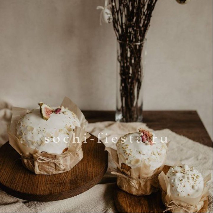 Кулич мини с изюмом в Владивостоке