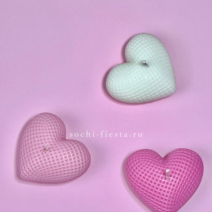 Набор свеч сердец в Владивостоке