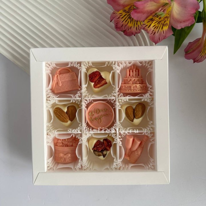 Конфеты из шоколада День Рождение в Владивостоке