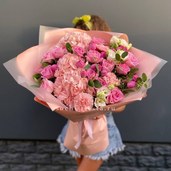 Авторский букет "Восторг" в Владивостоке