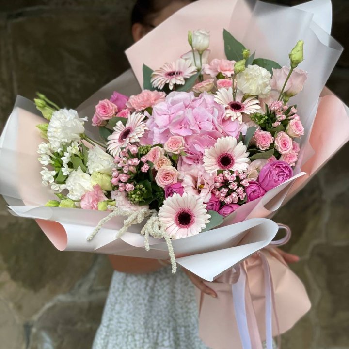 Авторский букет Пич в Владивостоке