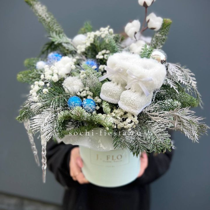 Новогодний бокс "Ботс блю" в Владивостоке