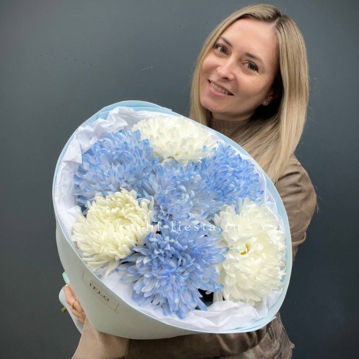 Букет из 7 хризантем  в Владивостоке