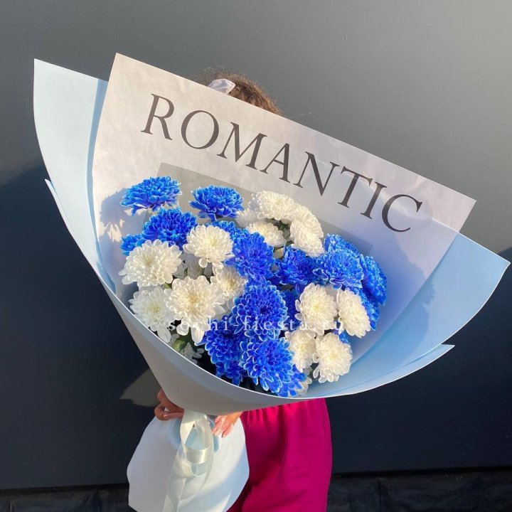 Букет кустовых хризантем  в Владивостоке