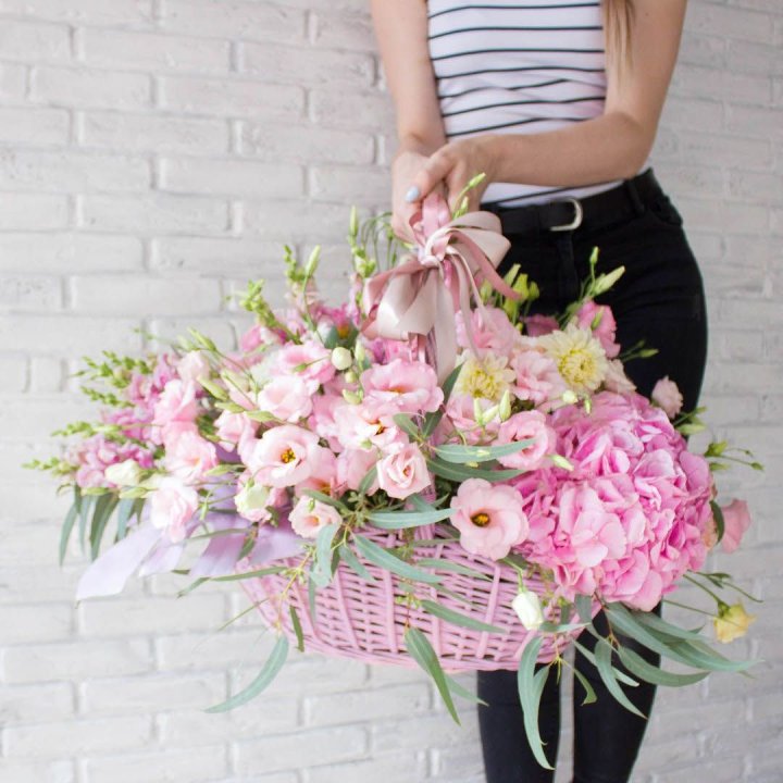 Авторская корзина №6 в Владивостоке