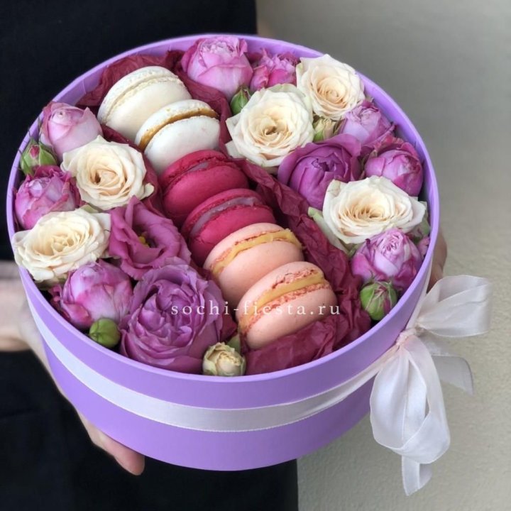 Цветочный бокс "Лаванди" в Владивостоке