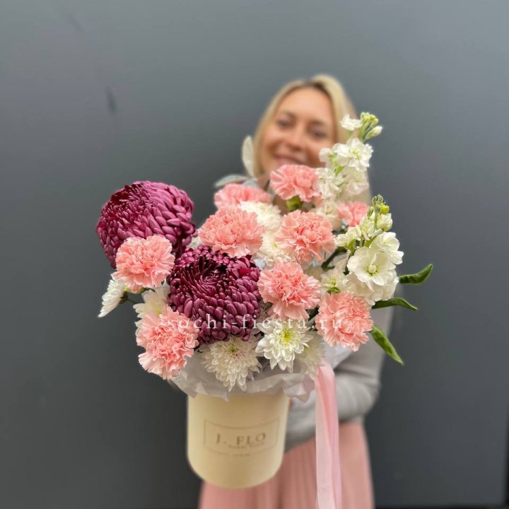 Цветочный бокс №4 в Владивостоке