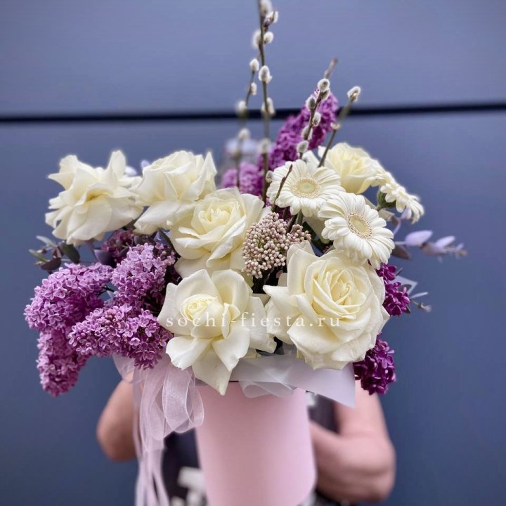 Цветочный бокс "Светлое Воскресенье" в Владивостоке