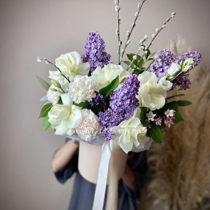 Цветочный бокс "Воскресенье" в Владивостоке