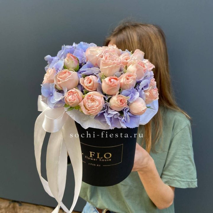 Бокс бомбастик и гортензия в Владивостоке