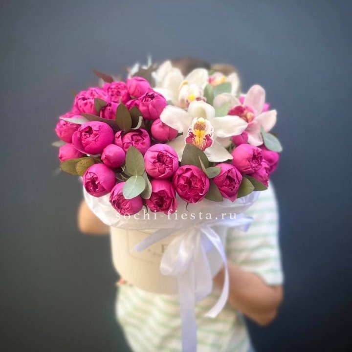 Бокс дуо мисти и орхидеи в Владивостоке