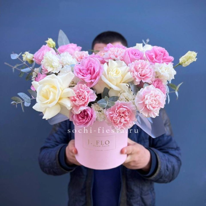 Цветочный бокс "Памела" в Владивостоке