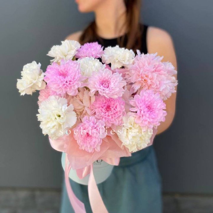 Коробка с цветами "Фиона" в Владивостоке