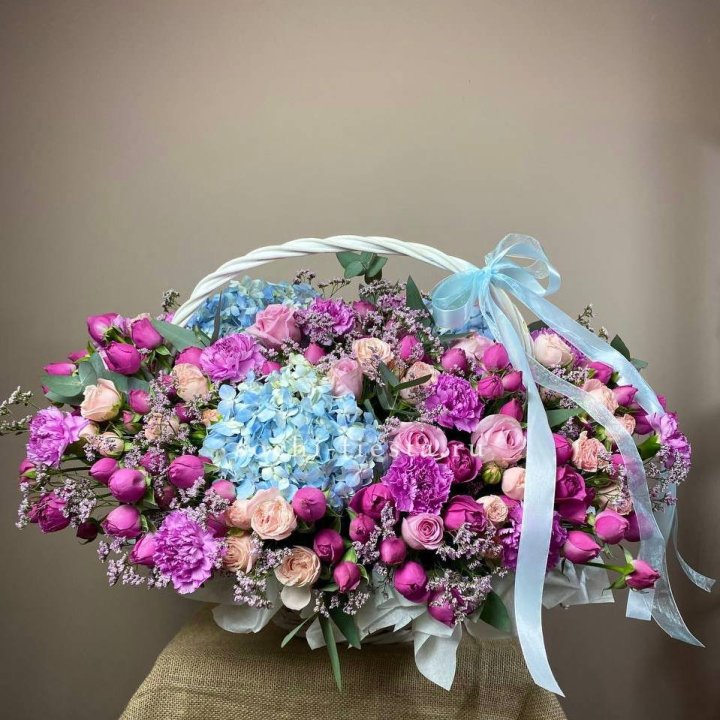 Авторская корзина "Лавандерия" в Владивостоке