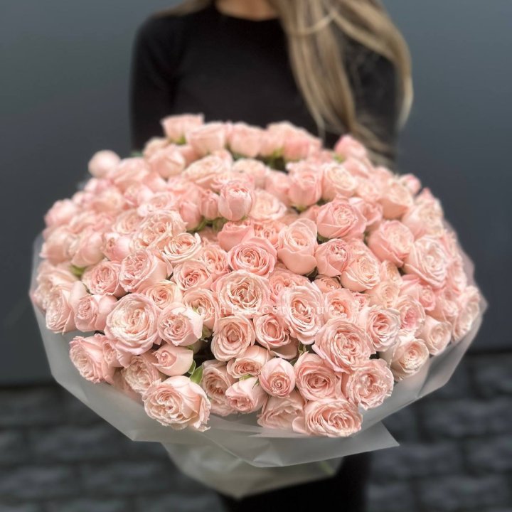 51 кустовая роза Бомбастик в Владивостоке