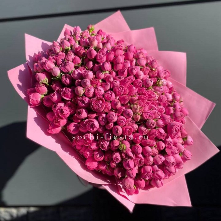 151 кустовая роза в Владивостоке