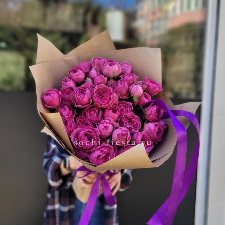 Букет с Мисти бабблс  в Владивостоке