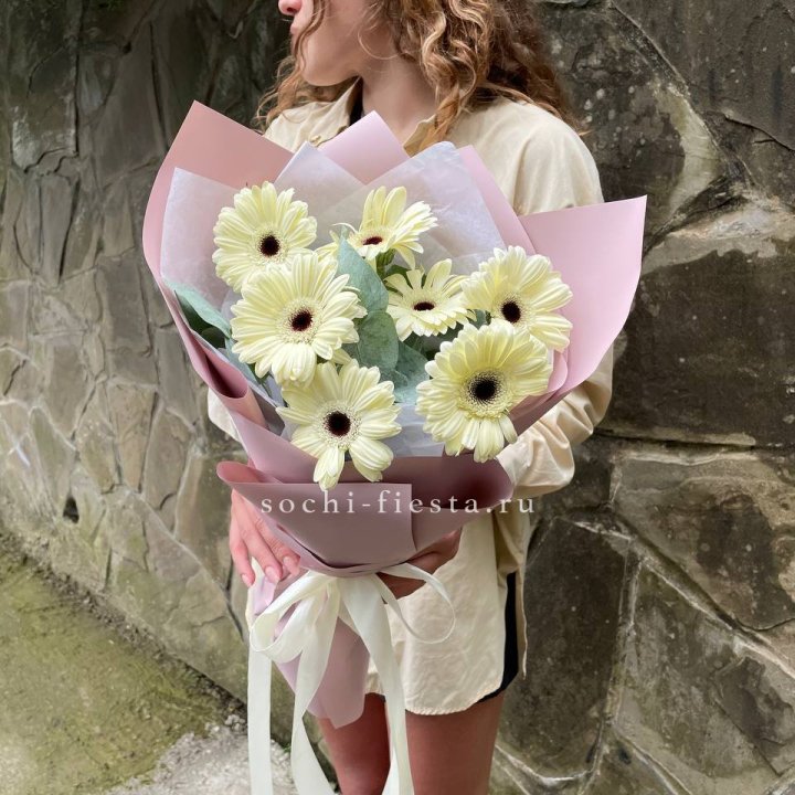 Букет голландских гербер  в Владивостоке