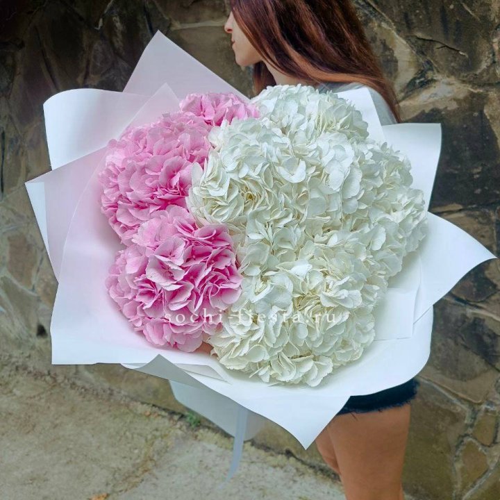 Букет гортензий №2 в Владивостоке