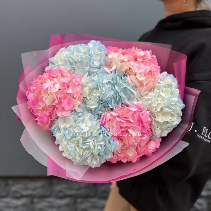 Букет гортензий "Тоника №2" в Владивостоке