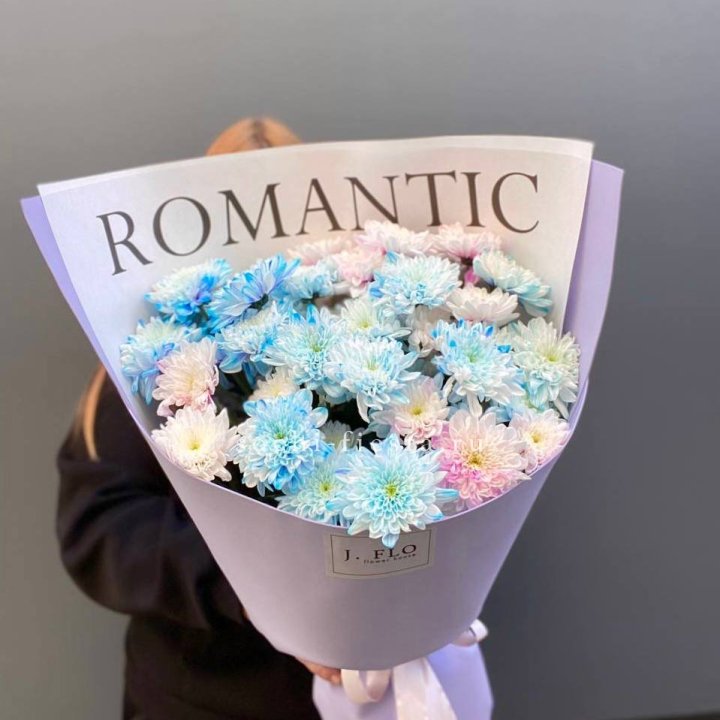 Букет кустовых хризантем в Владивостоке