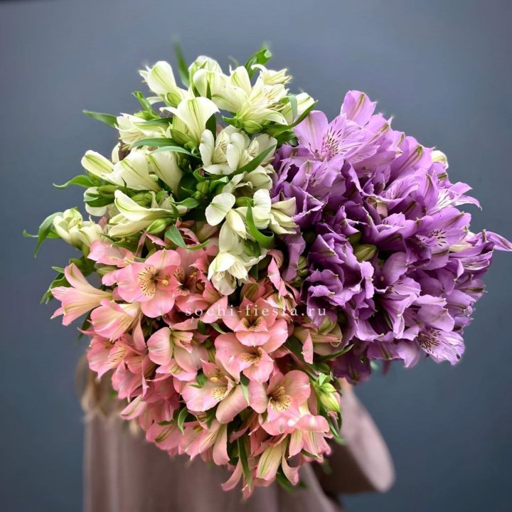 Охапка Альстромерии в Владивостоке