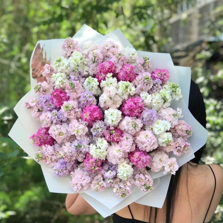 Букет ароматной маттиоллы №3 в Владивостоке