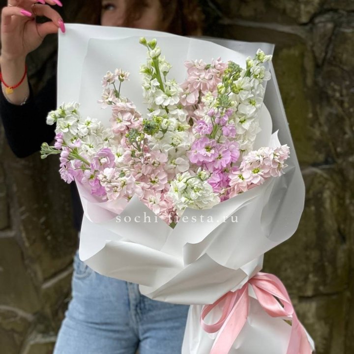 Букет маттиол №1 в Владивостоке