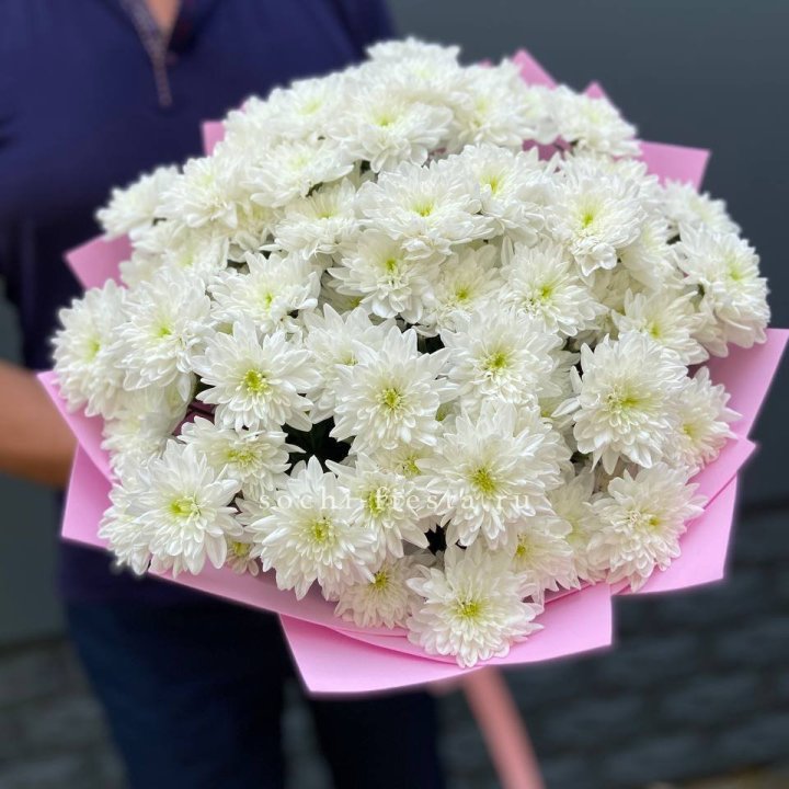  Букет 15 хризантем  в Владивостоке