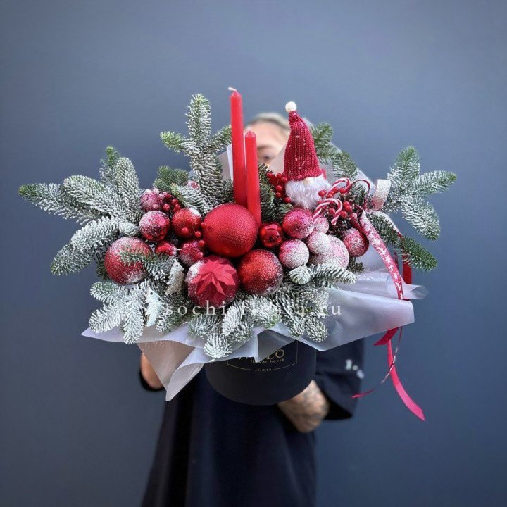 Композиция "Мери крисмас ред" в Владивостоке