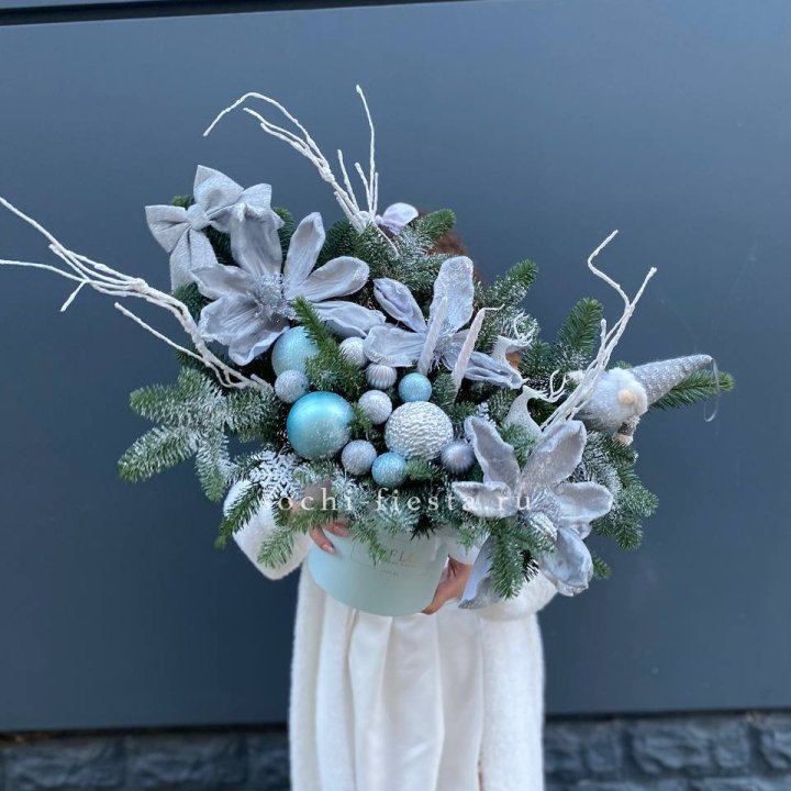 Композиция "Снежный цветок" в Владивостоке