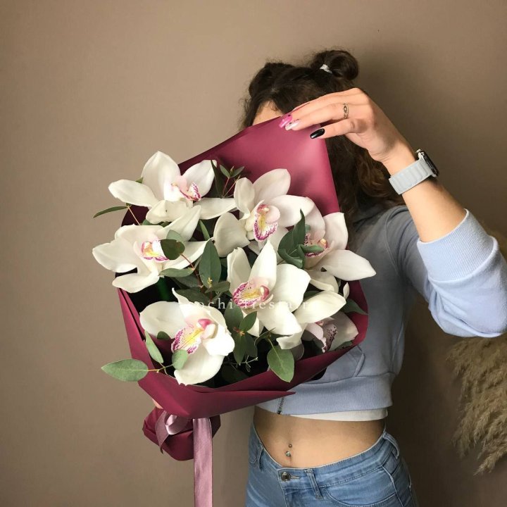 Букет орхидей №1 в Владивостоке