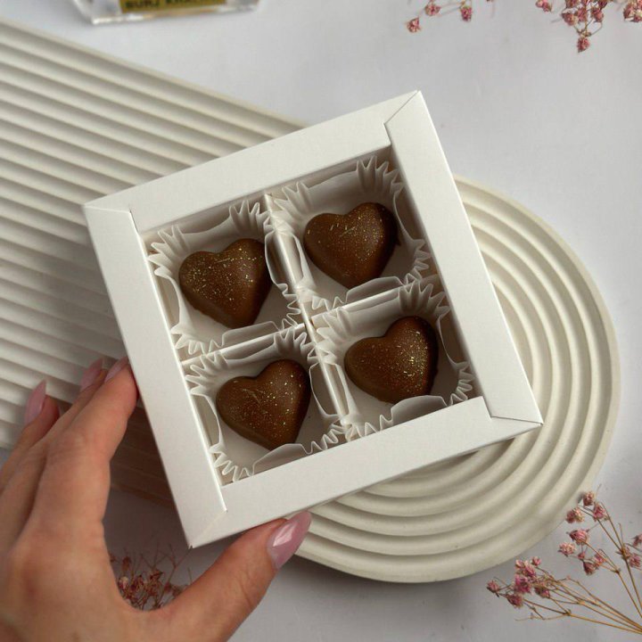 Бельгийский шоколад сердца в Владивостоке